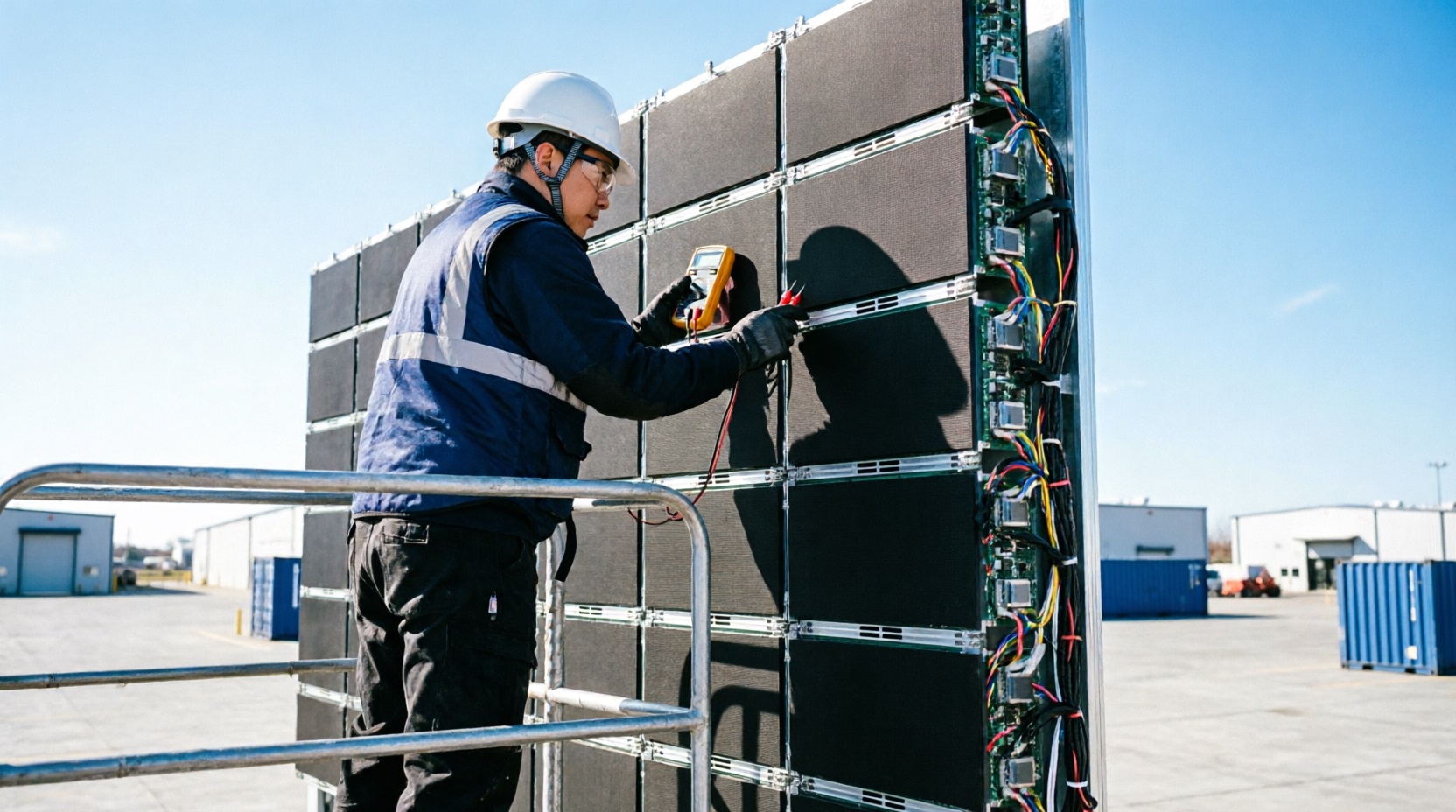 Ремонт и обслуживание LED экранов